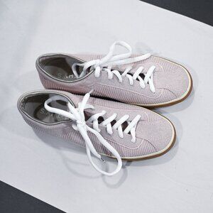 Rothy's Size 9 Pink Purple Lace Up Sneakers